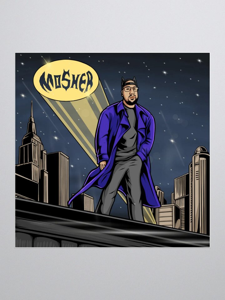 MOSHER LOGO STICKER product image (2)