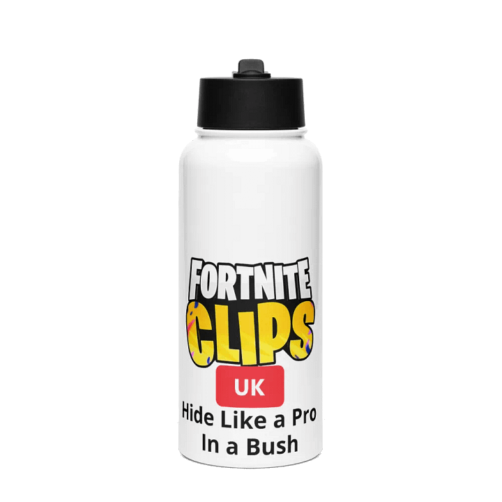 FORTNITE CLIPS Stainless Steel Water Bottle product image (1)