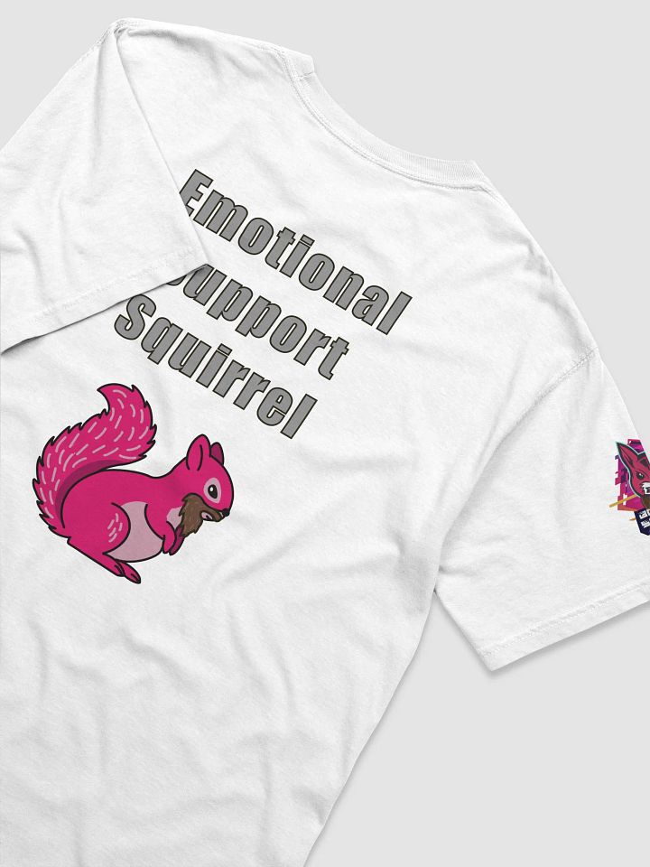 Emotional Support Squirrel - Graphic Print Cotton Tee product image (1)