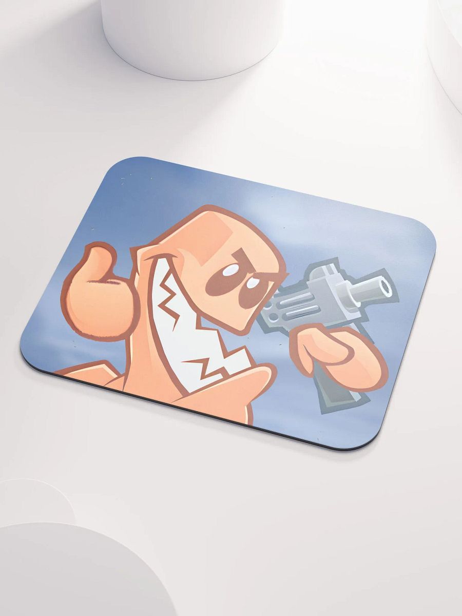 Worm With Uzi | Reactions | Mouse Pads product image (3)