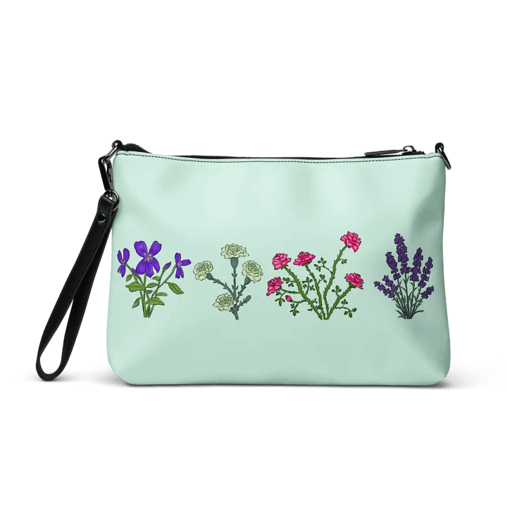 Floral Flag Art Print Pouch product image (2)