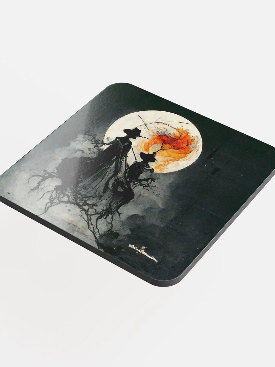 Mystical Moonlight Cork Coaster product image (4)