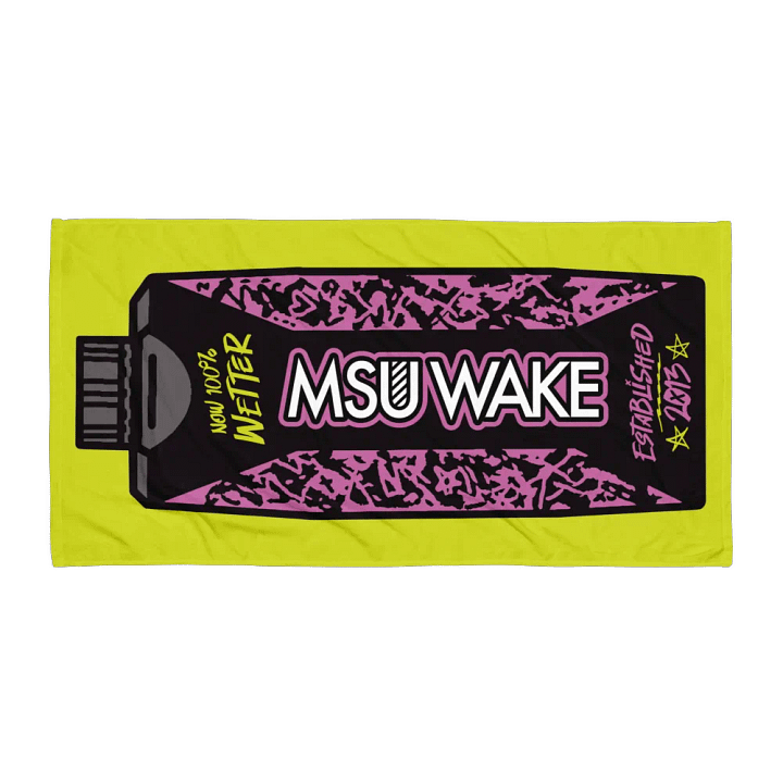 MSU Wake Drinkbox Towel product image (1)