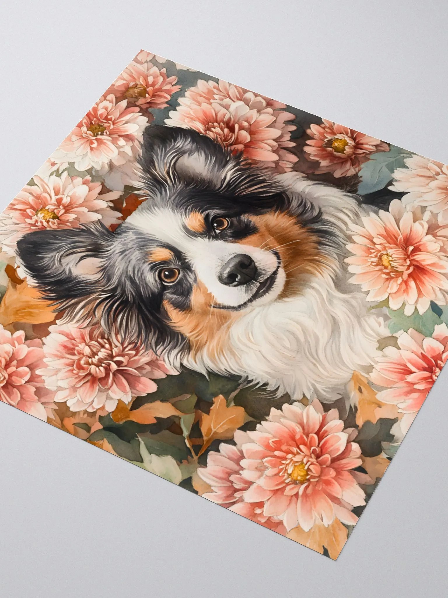 Chrysanthemum Dog Stickers product image (10)