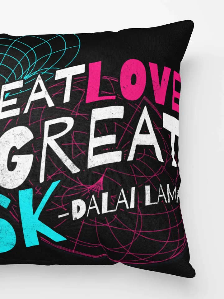 Love & Risk All-Over Pillow product image (3)