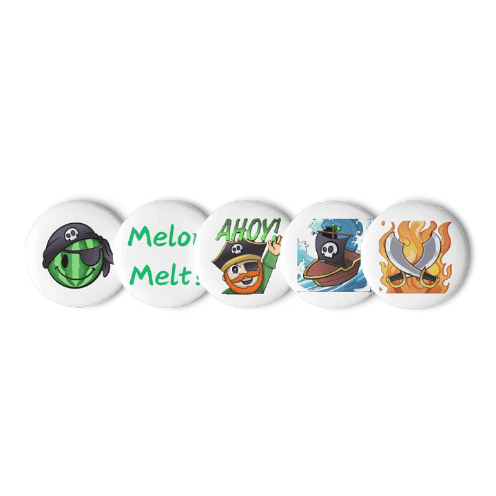 Emote Pin Badges product image (1)