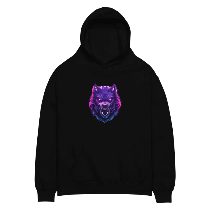Vivid Wolf Spirit Oversized Hoodie product image (2)