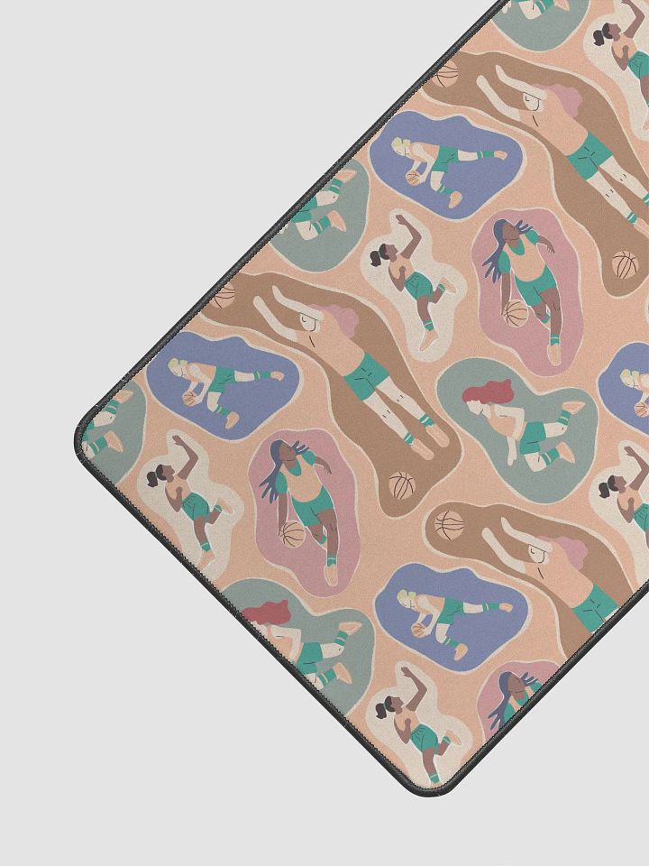 Empowered Play: Women's Basketball Elegance in Pantone Peach Fuzz product image (1)