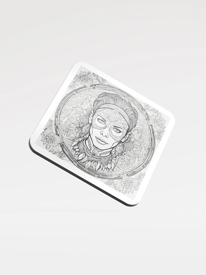 Ornate Symmetry Cork Coaster product image (1)