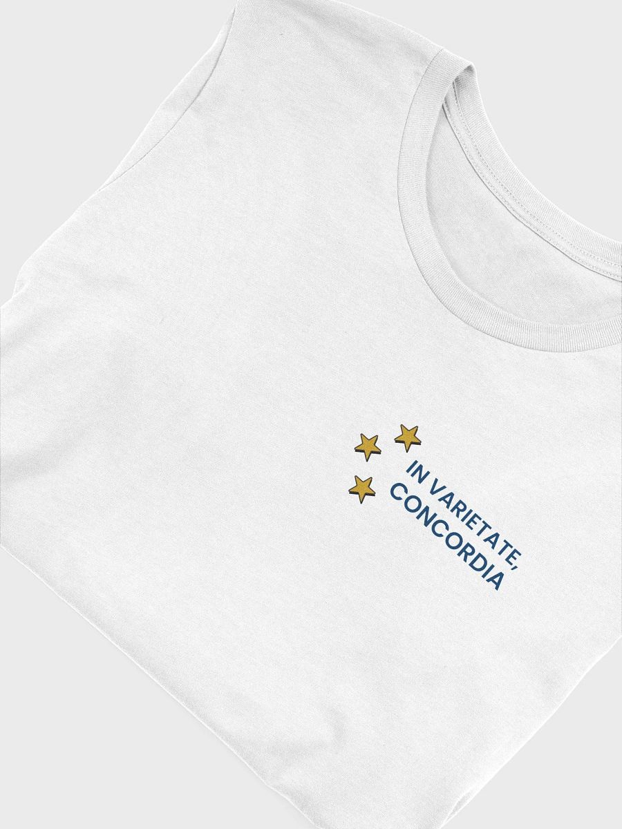 T-Shirt - In Varietate, Concordia & EU Stars - White & Variants product image (7)