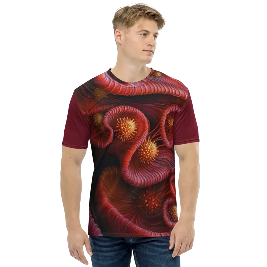 Neural Bloom All-Over Print Tee product image (3)