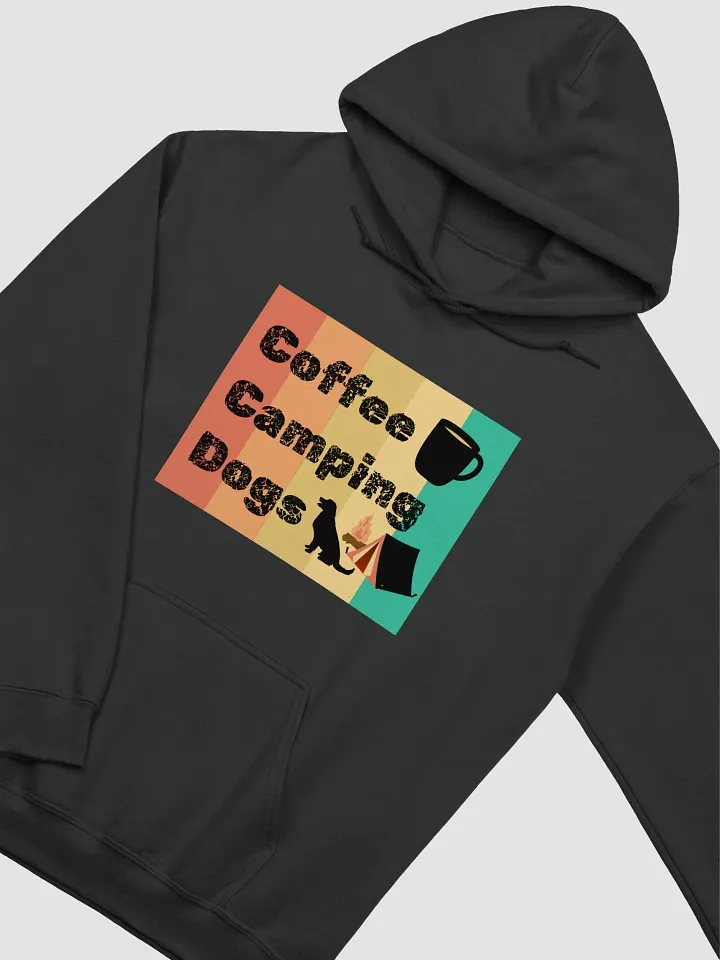 Camping Lover - Coffee Camping Dogs Hoodie product image (1)