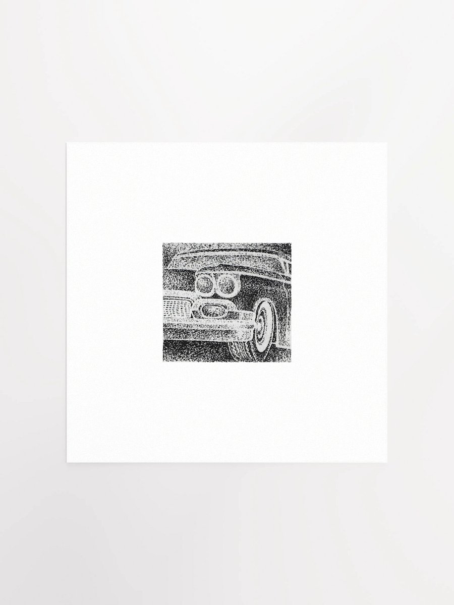 Black Car Print product image (1)