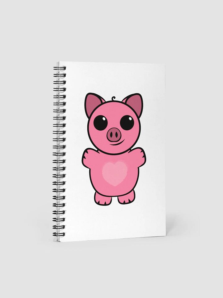 Squiggly Heart Spiral Notebook product image (2)