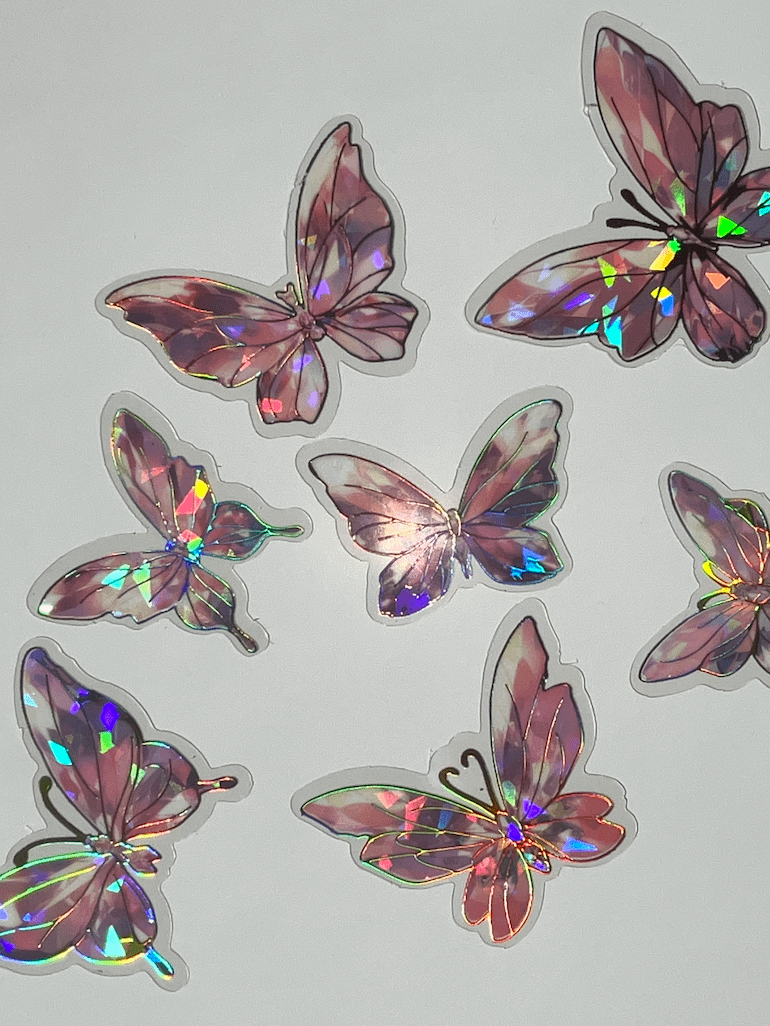 Iridescent butterflies product image (5)