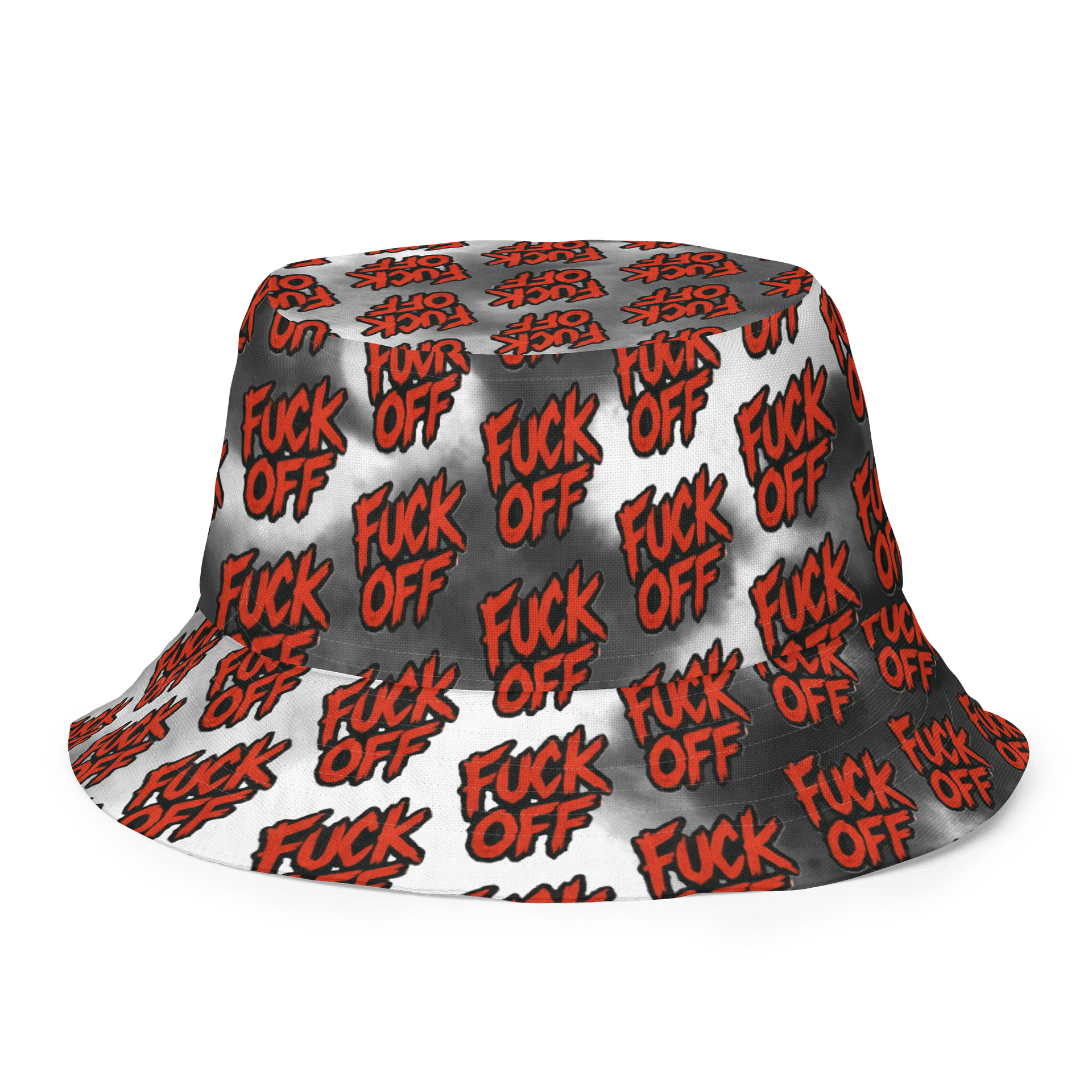Smoke & Shadows FU Reversible Bucket Hat product image (8)