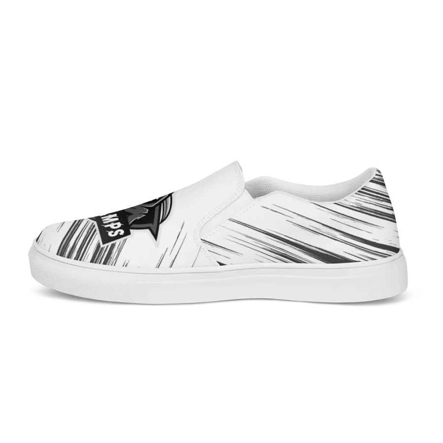 Men's Slip-On Canvas Shoes OneVamps Black and White product image (11)
