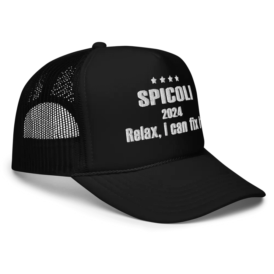 Spicoli Relax I Can Fix It - Embroidered Trucker Cap Hat product image (3)