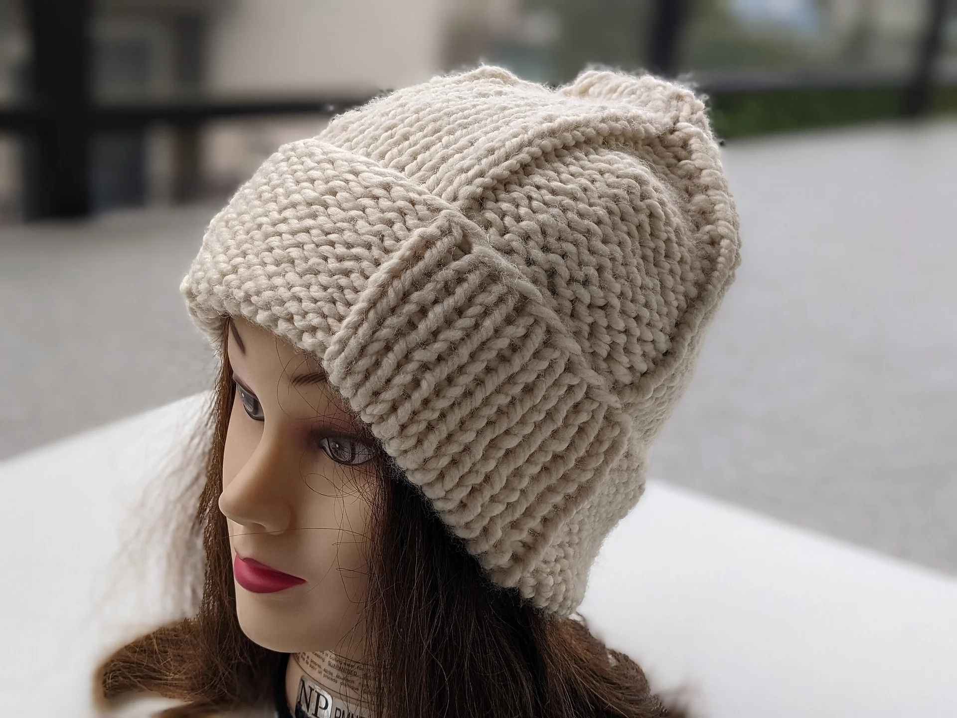 Knit Wool Ease Thick & Quick Hat Pattern product image (7)