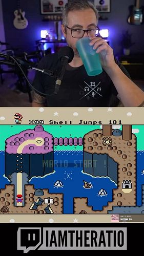 New hack, new hack! Baron of Shell - Blue Dawn #Twitch #Ratio #Mario #SMW #Kaizo #iamtheratio #SNES