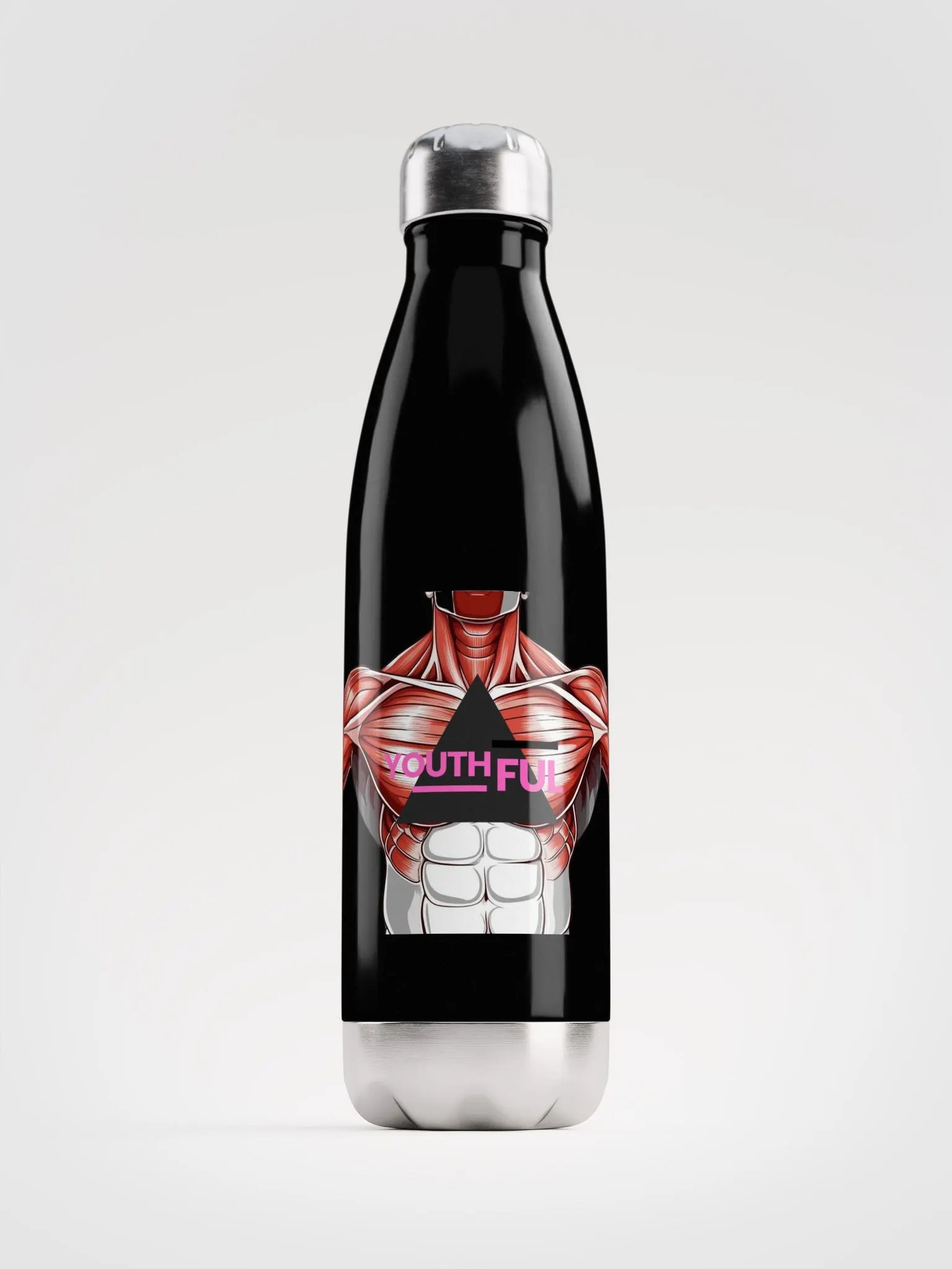 YHFL MUSCLES S. STEEL WATER BOTTLE product image (1)