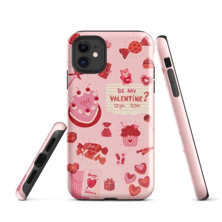 Be My Valentine? iPhone Tough Case product image (1)