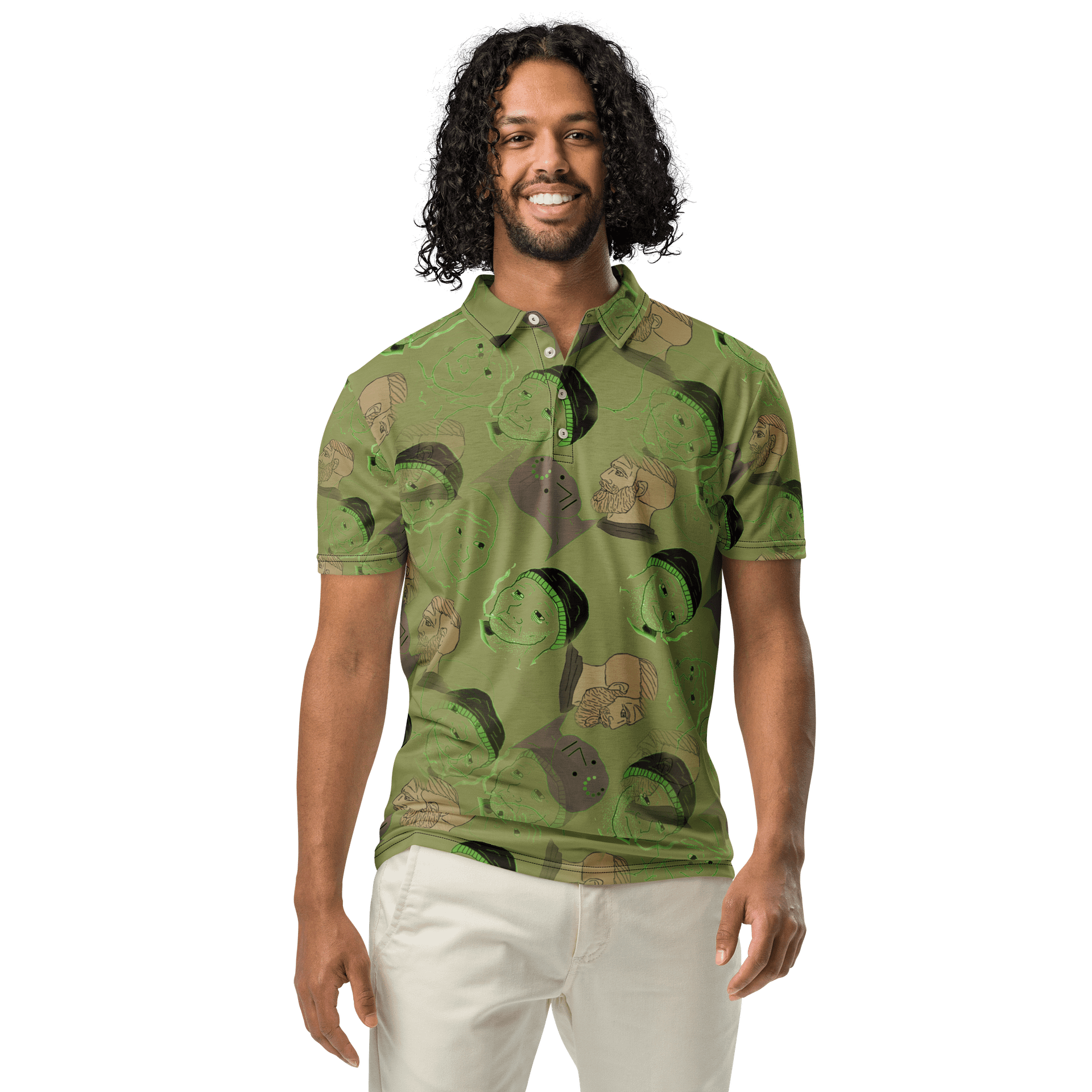 Wojak Camo Polo product image (3)