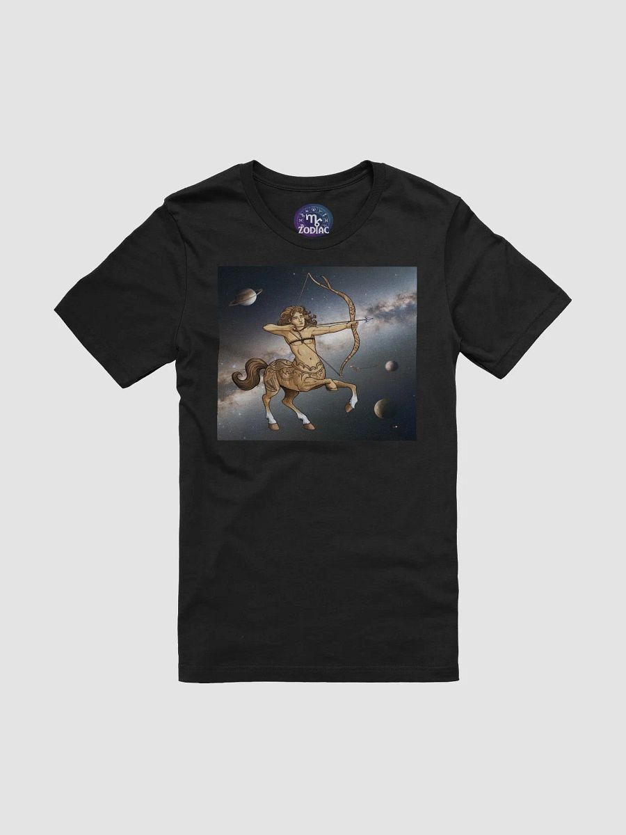 Sagittarius Zodiac Unisex Supersoft T-Shirt with Celestial Design product image (3)