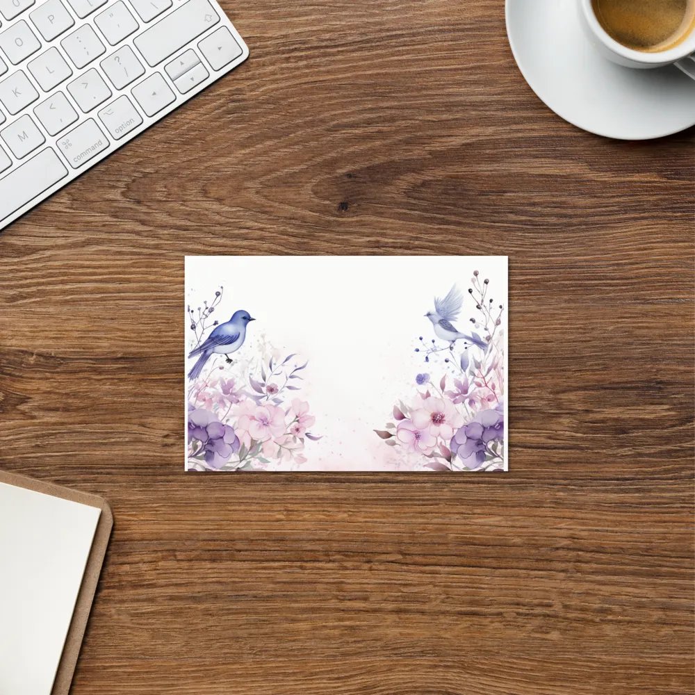 All-Occasion Greeting Card: Watercolor Birds and Florals product image (6)