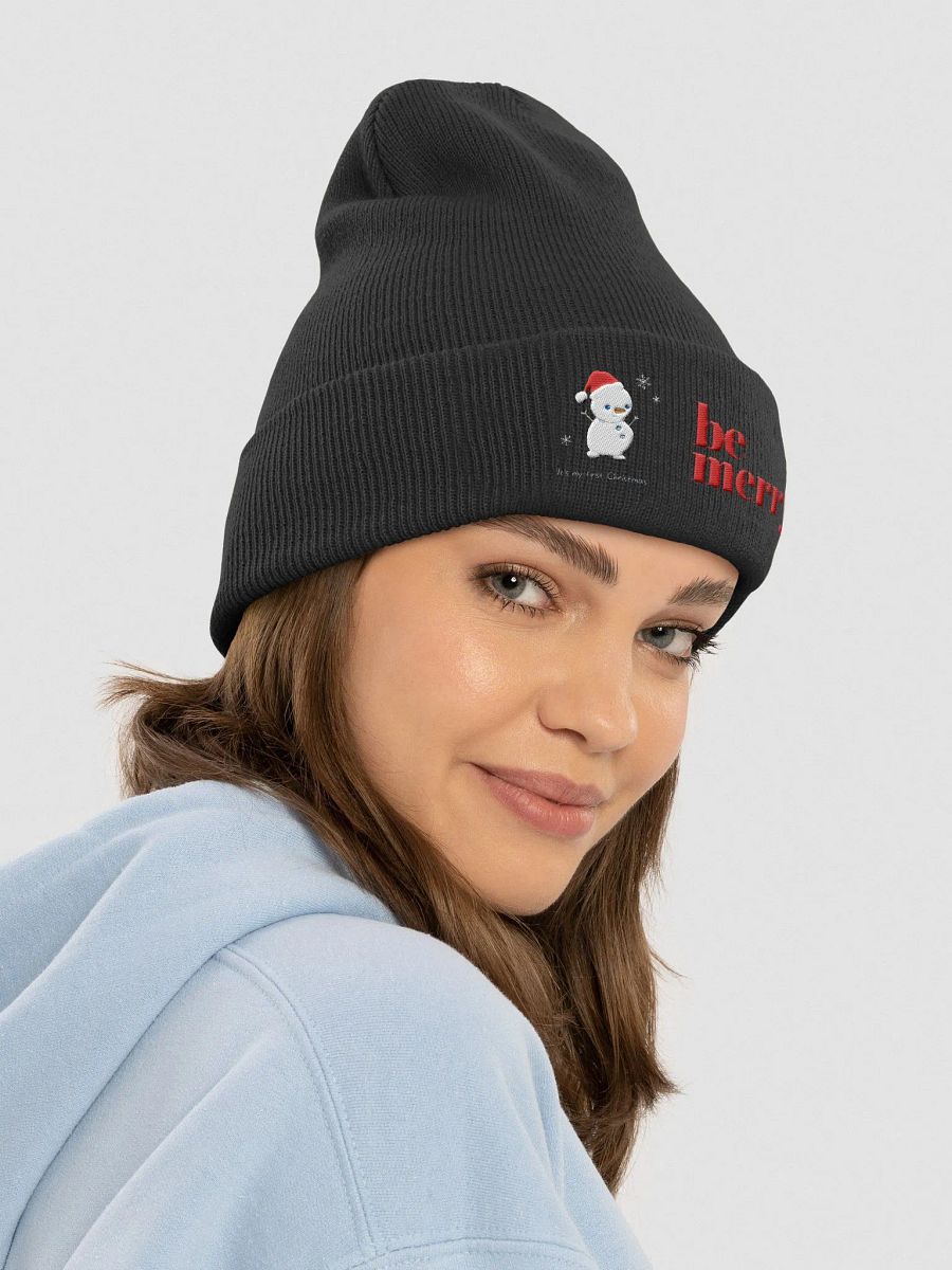 Be Merry Snowman Beanie product image (13)