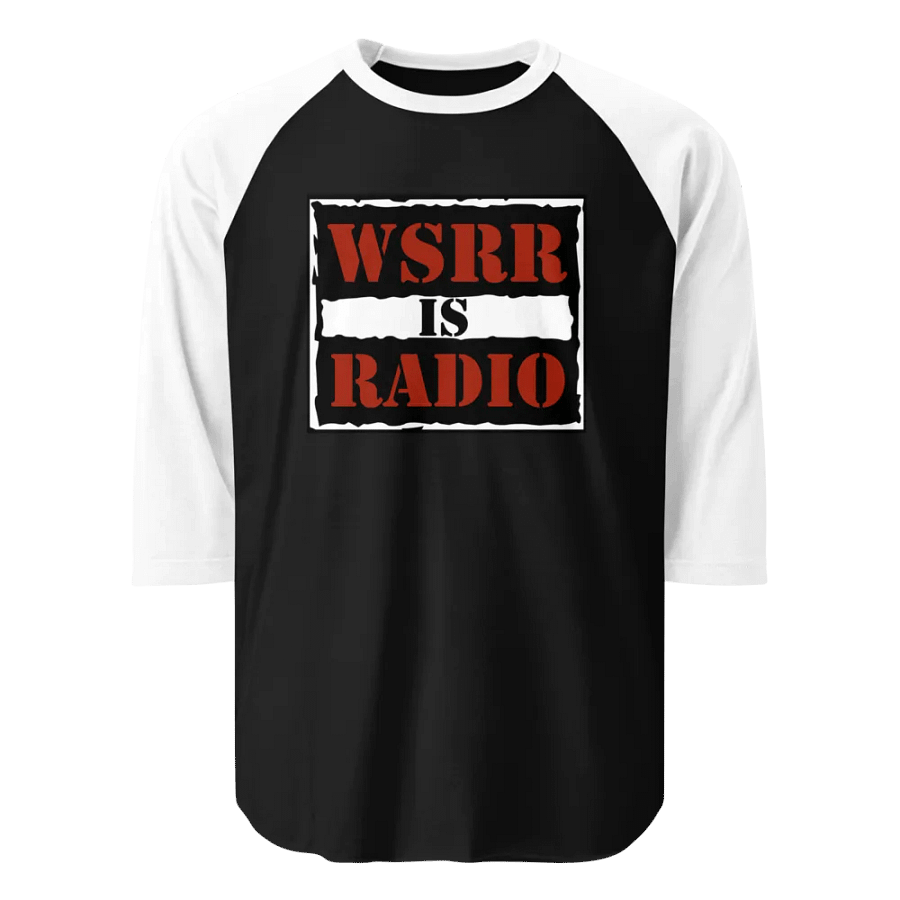 WSRR IS RADIO Baseball Tee product image (1)