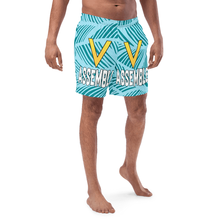 Tropical Vibes All-Over Swim Shorts product image (1)