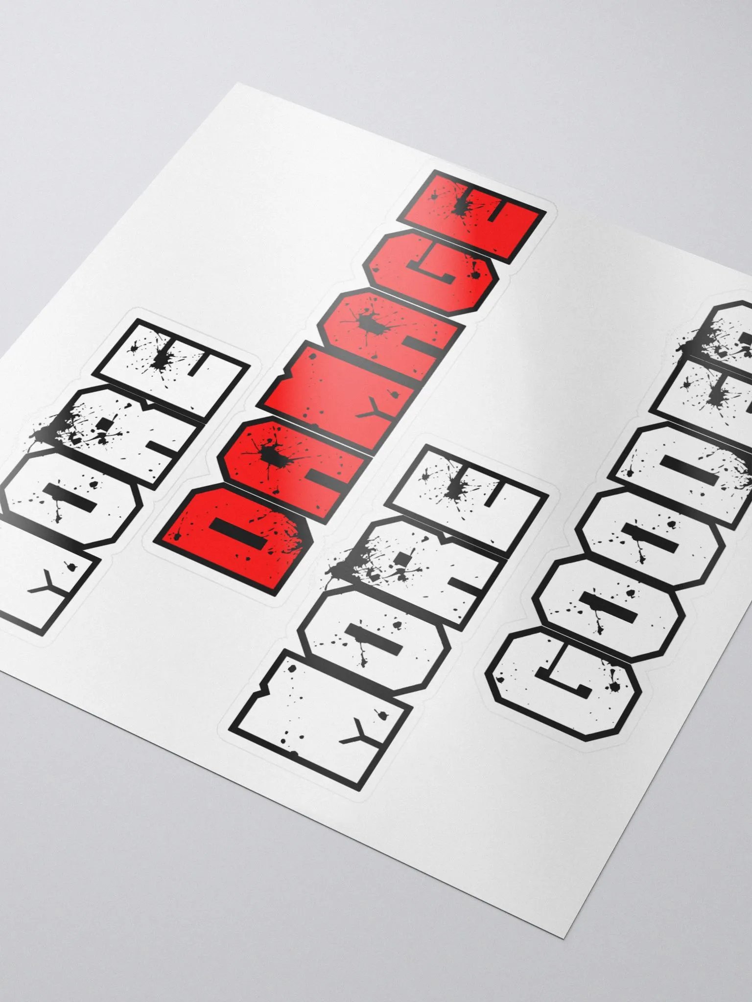 More Damage More Gooder Sticker product image (3)