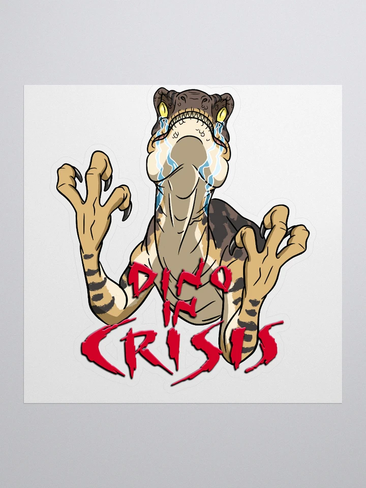 Dino in Crisis Sticker product image (1)