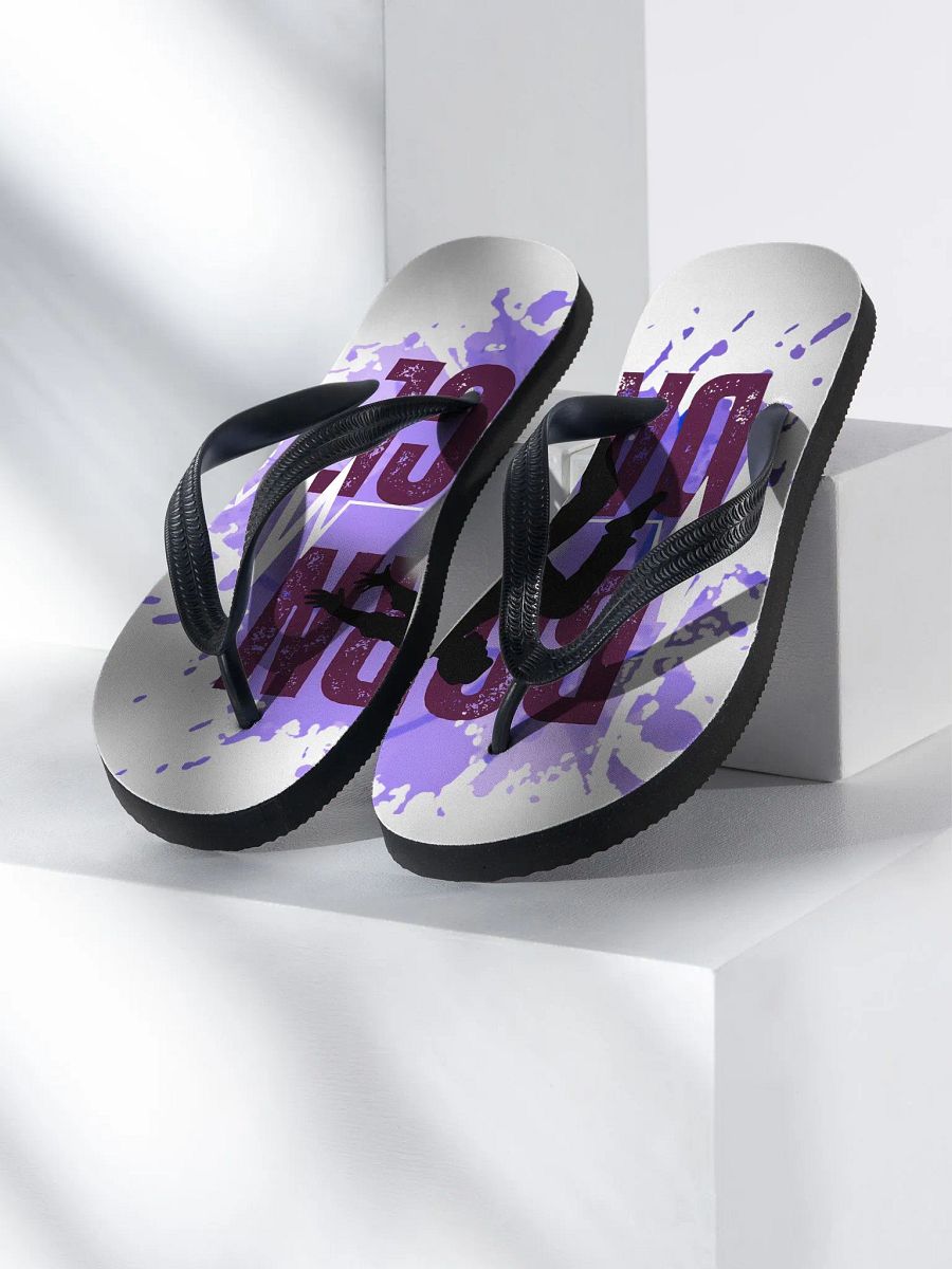 Born to Dance His Silhouette Flip-Flops product image (1)