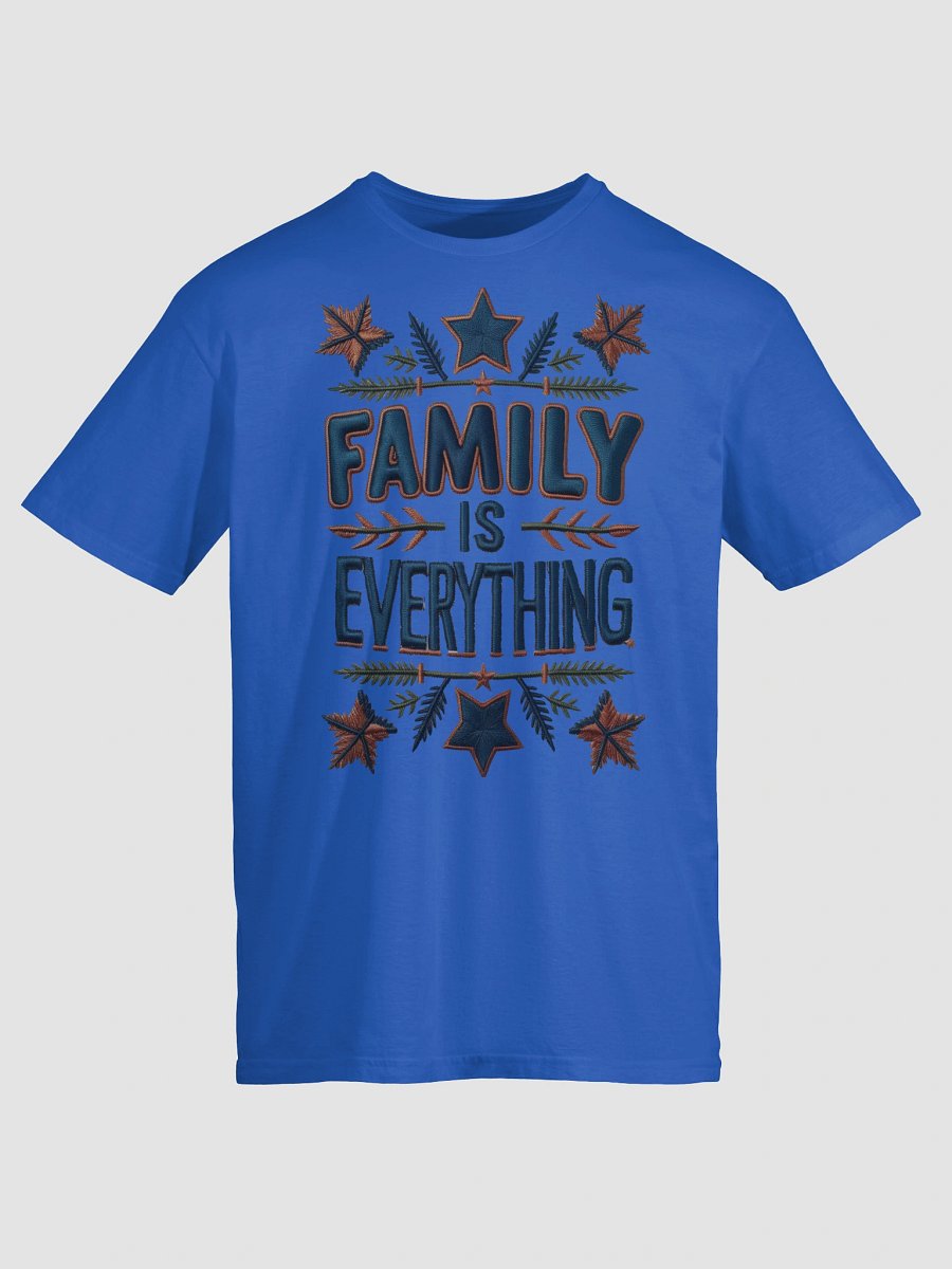 Family Is Everything Embroidered T-Shirt product image (56)