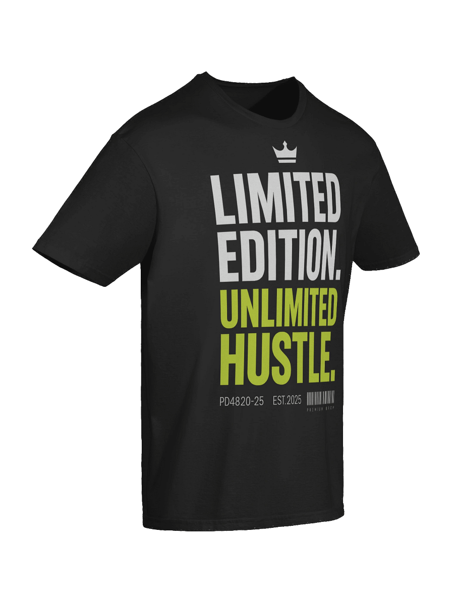 Limited Edition. Unlimited Hustle – Motivational Streetwear T-Shirt product image (10)