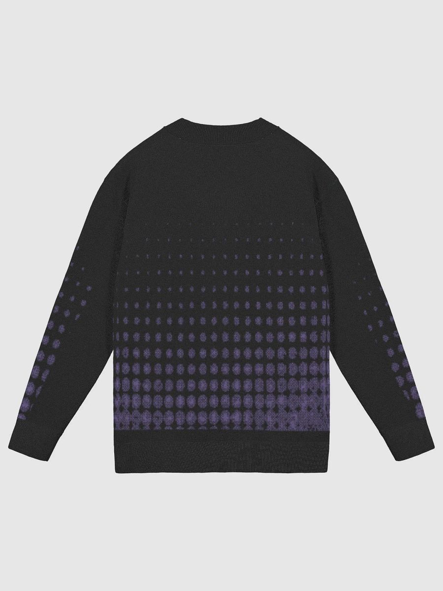 Purple Half Tone Cardigan Sweater product image (10)