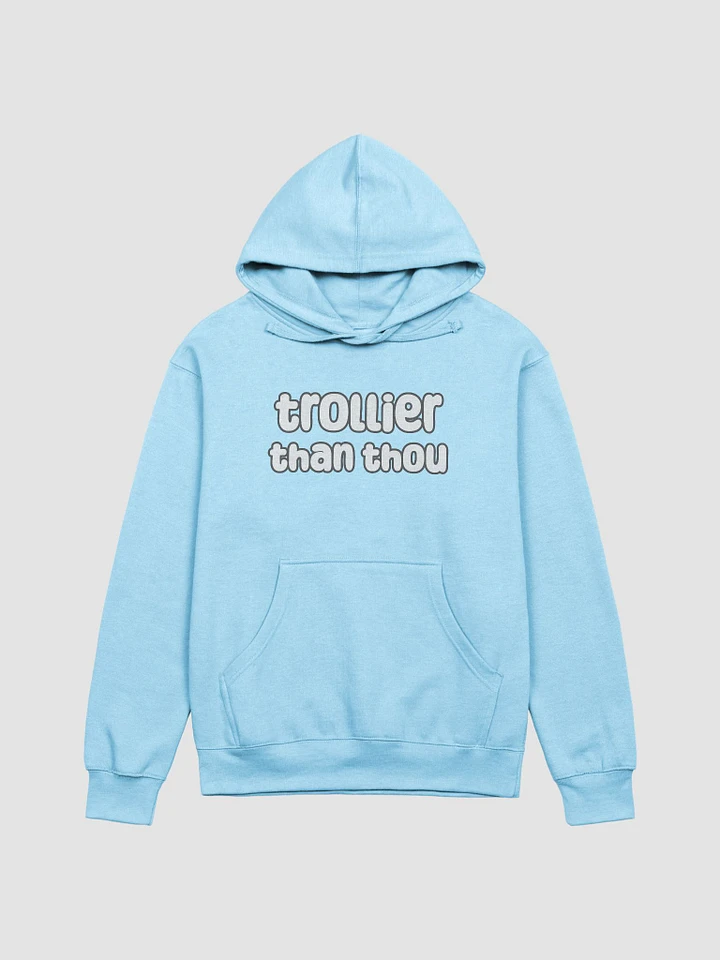 Trollier Than Thou Mid-Weight Unisex Hoodie - pastel colours product image (1)