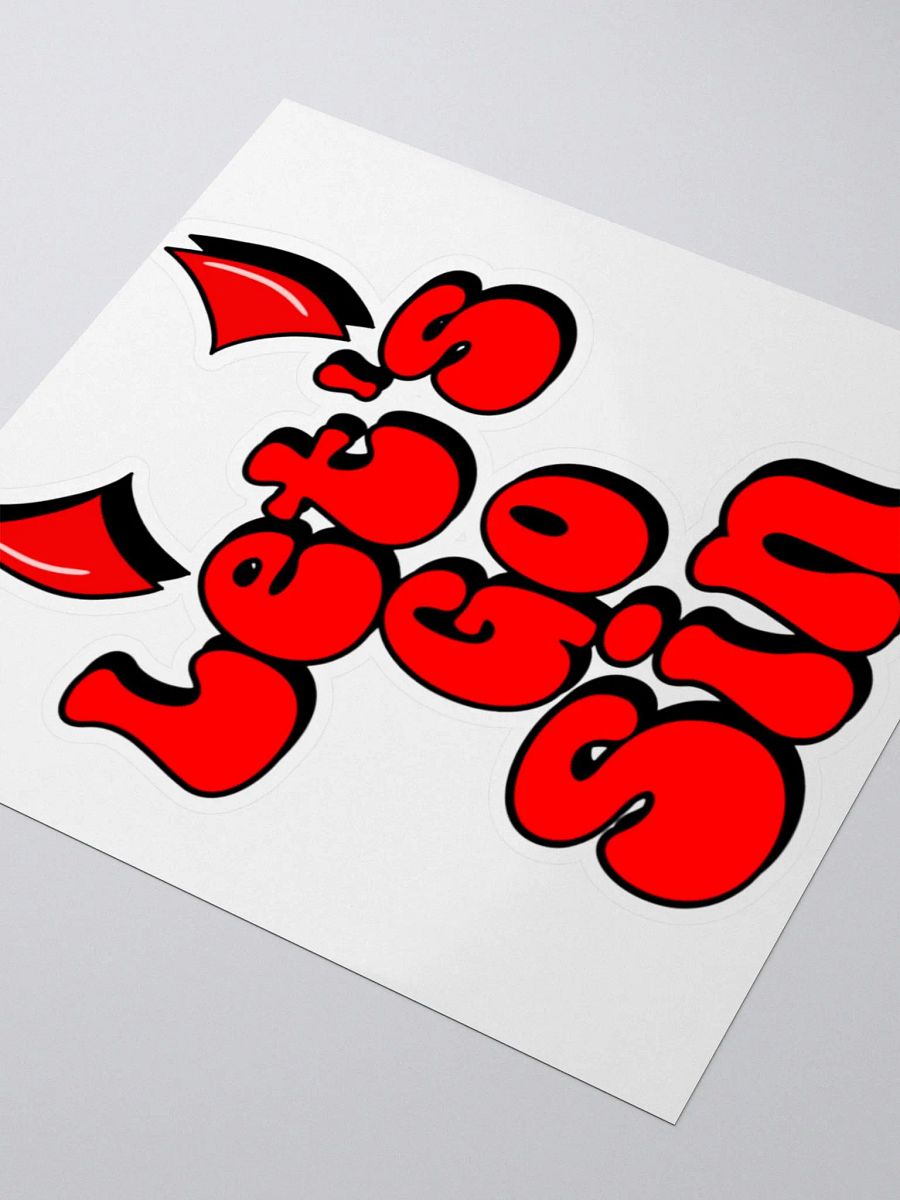 Let's Go Sin Sticker product image (3)