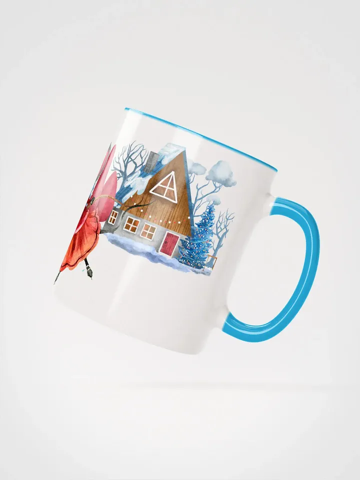 Four Seasons of Love: Warm Winter Embrace Mug | Cozy Winter Wonderland Design product image (2)