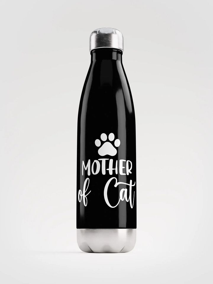 MOTHER of Cat Stainless Steel Water Bottle product image (1)