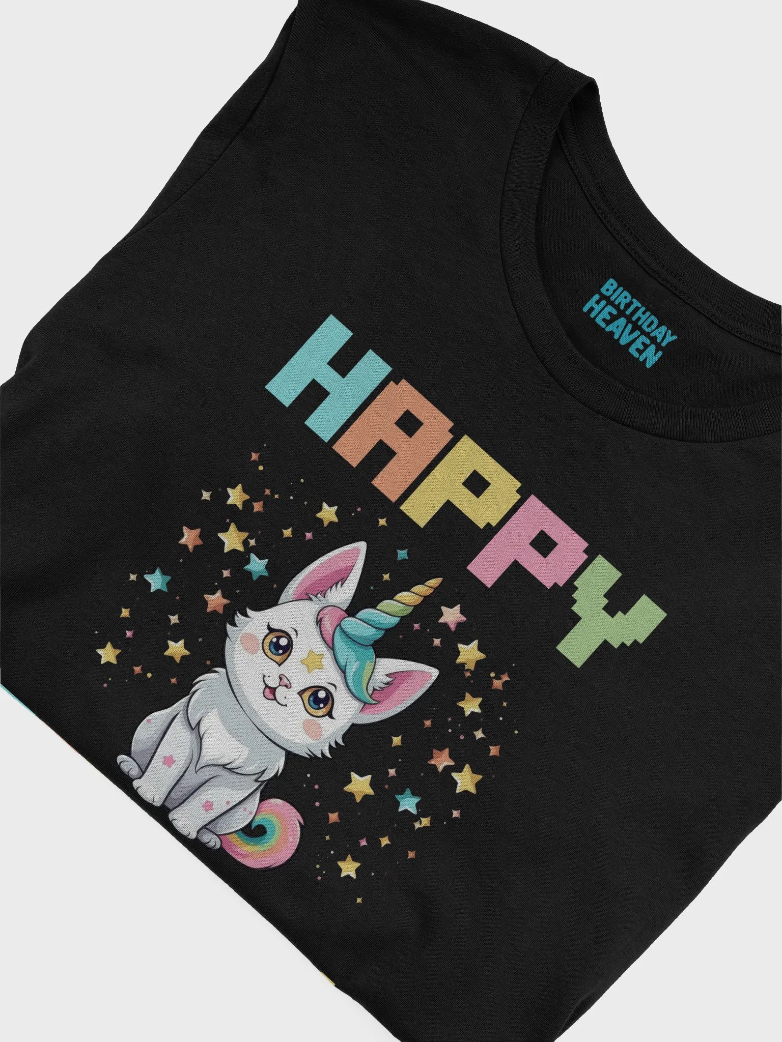 Happy Birthday (Cat Unicorn) T-Shirt product image (5)