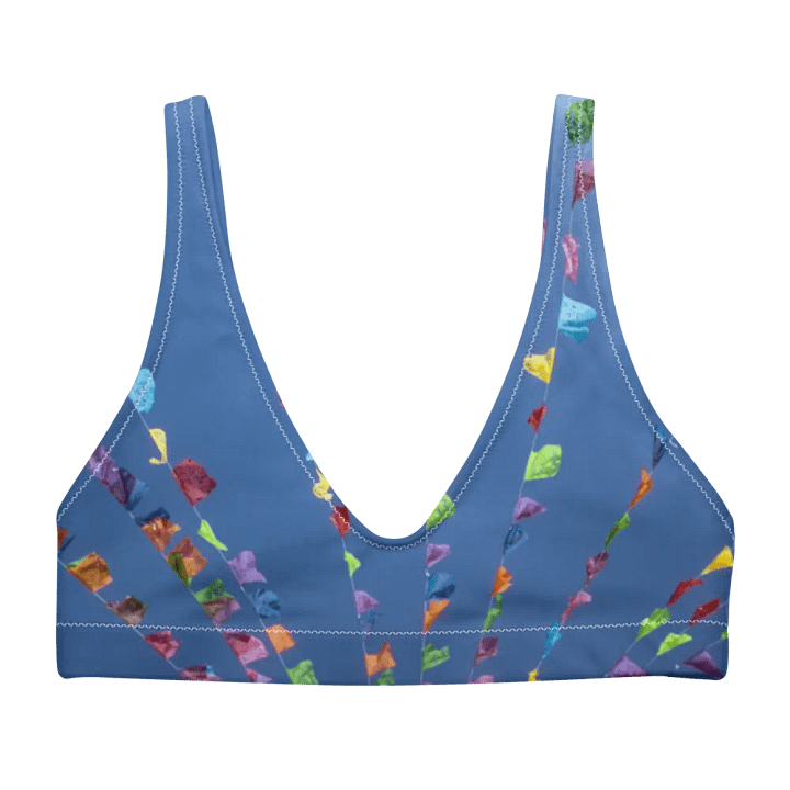 Papel Picado Recycled Padded Bikini Top product image (1)