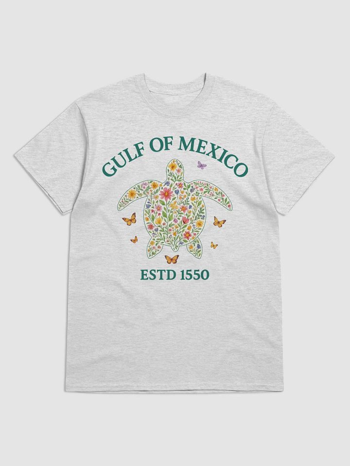 Floral Turtle Gulf of Mexico T-shirt product image (1)