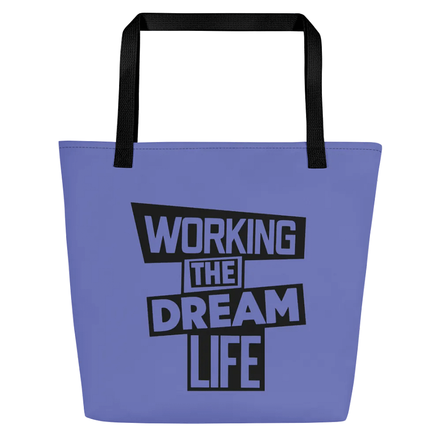 Purple Econscious Organic Cotton Tote Bag – Eco-Friendly Reusable Shopping & Everyday Carry Bag product image (6)