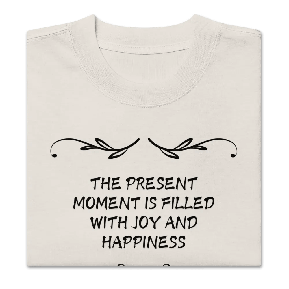 001-Mindfulness Premium Oversized Faded T-Shirt (Faded Bone, Faded Eucalyptus & Faded Khaki) product image (8)