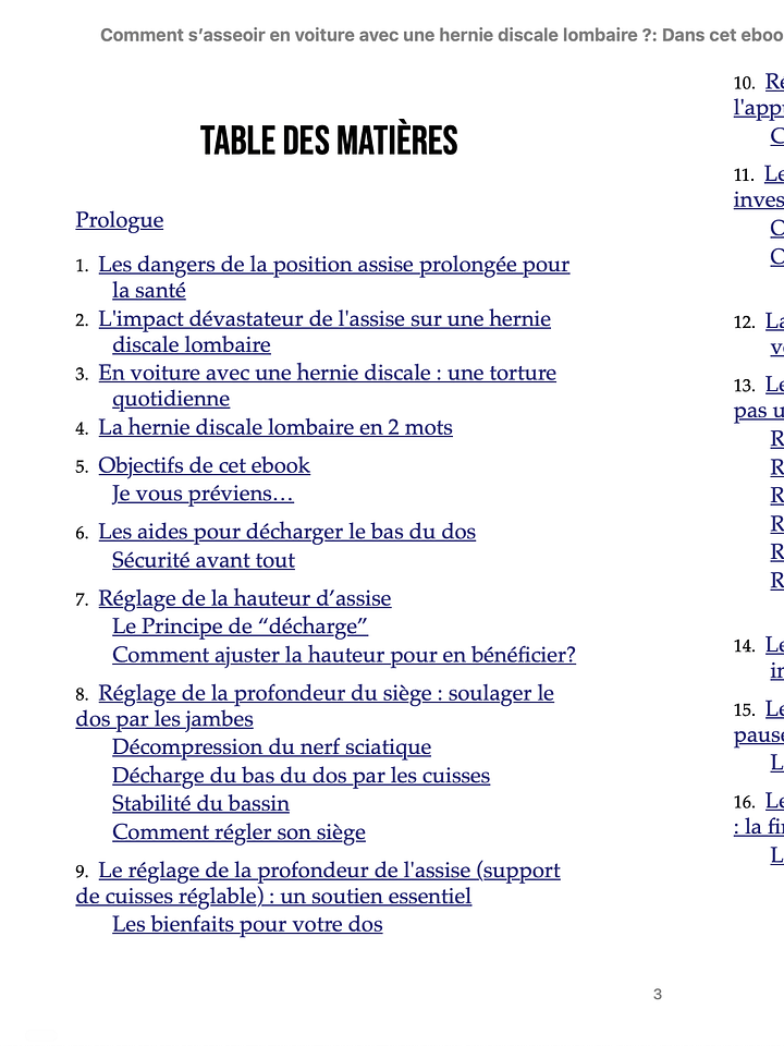 Comment s'asseoir en voiture et faire de longs trajets quand on a une hernie discale lombaire ? product image (2)