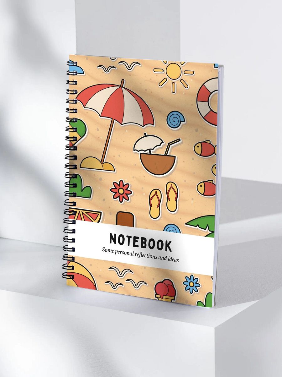 Vacation Reflections Spiral Notebook product image (4)