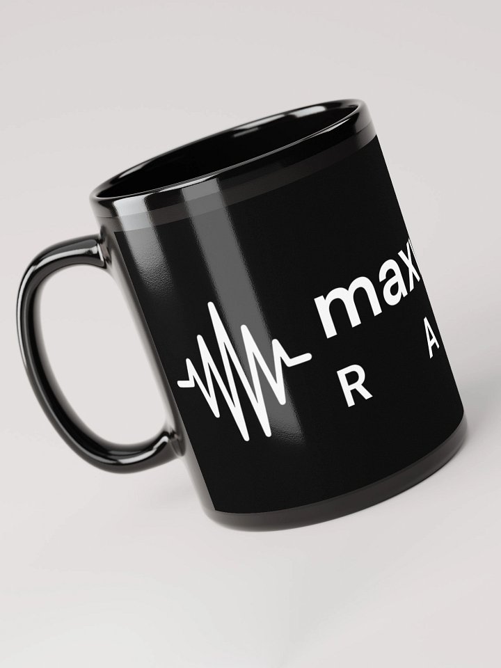 Black & White "maxwell.mp3 RADIO" Mug product image (1)